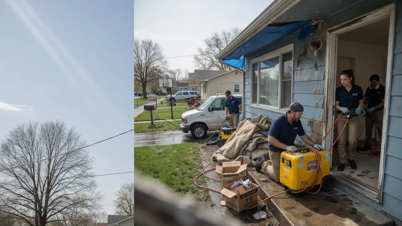 Basement Flood Cleanup in Carmi, IL near me